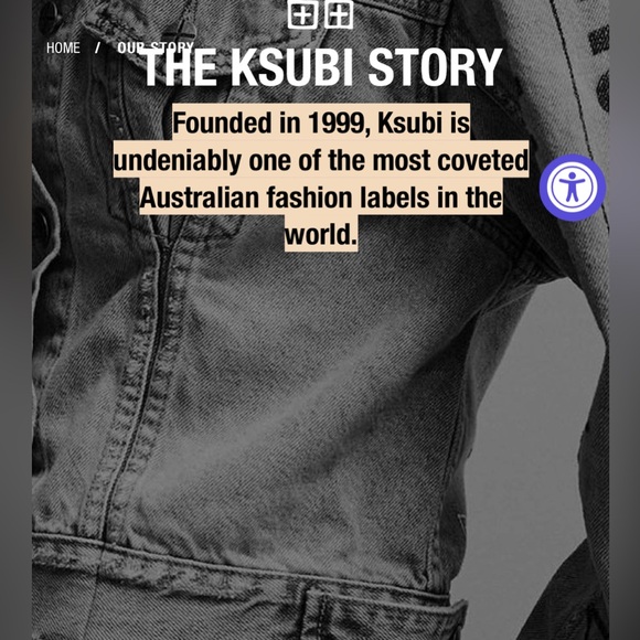 KSUBI ‘Van Winkle’ 🆕 Luxe Aussie Brand Mid-Rise Straight Leg Jeans. Size 33 - Picture 4 of 6